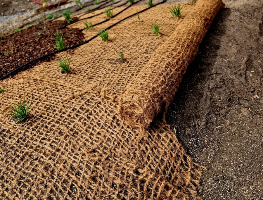 ASR jute geotextile erosion control matting