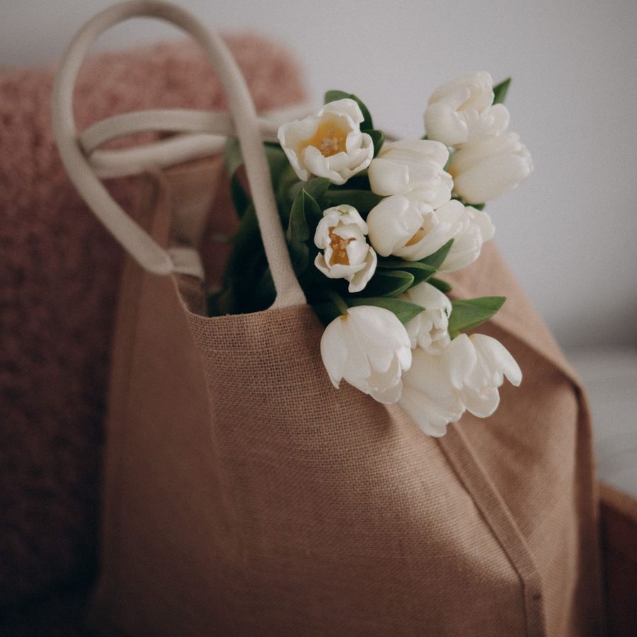 ASR natural jute tote bag