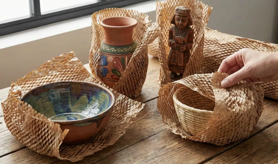 ASR Packaging honeycomb paper rolls